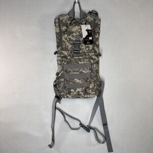 Lancer Tactical Hydration Backpack Camo Tactical Pack | Bladder Storage Comp